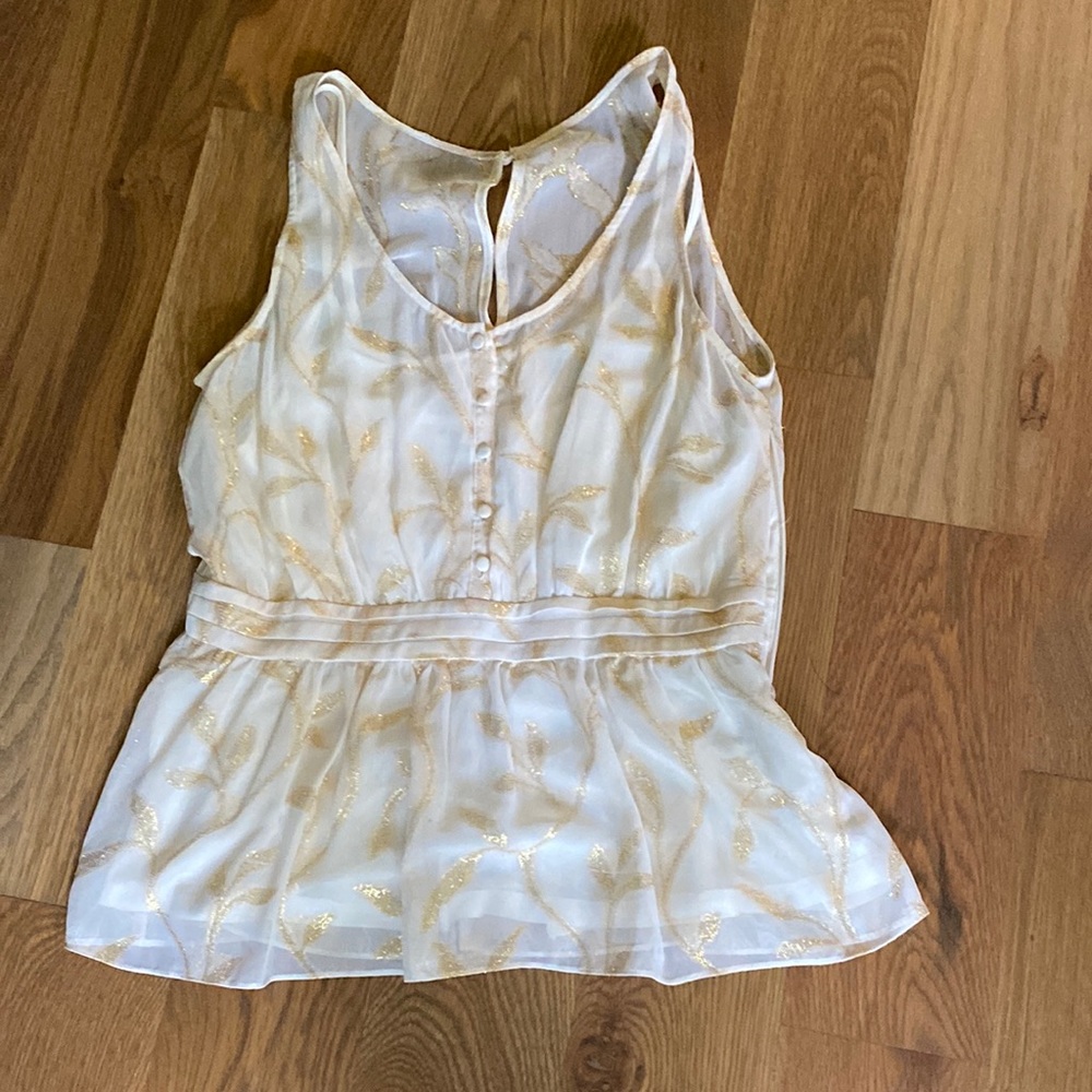 2/$25 The Addison Story// sheer tank, size 1